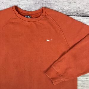 Vintage Nike Orange Essential Crewneck Sweatshirt